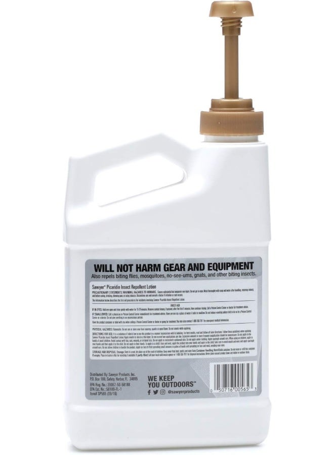 Sawyer Products SP565 Premium Insect Repellent with 20% Picaridin, 1-Quart Lotion Pump Dispenser, White - Image 2
